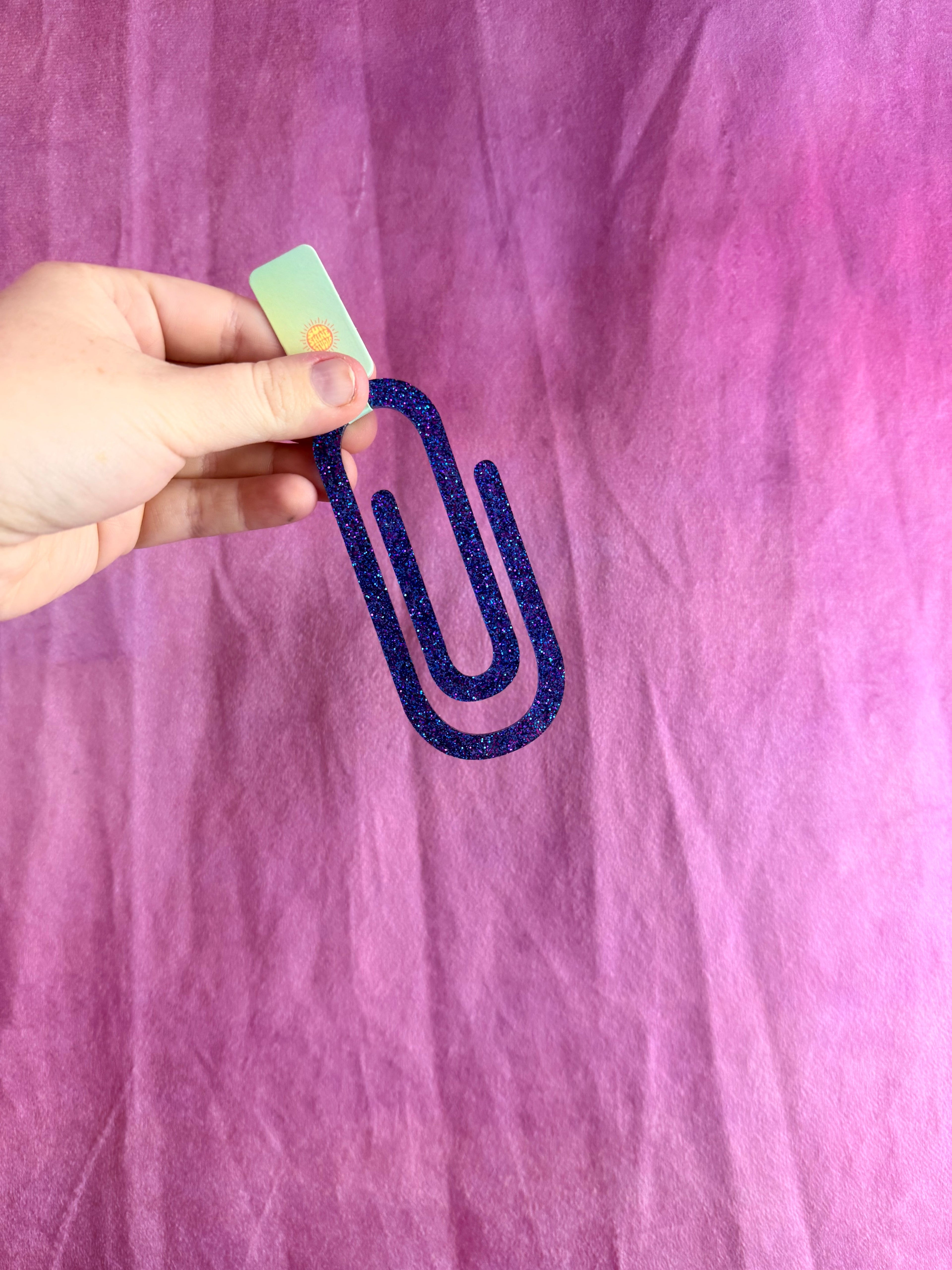 Colorful Jumbo Paperclips