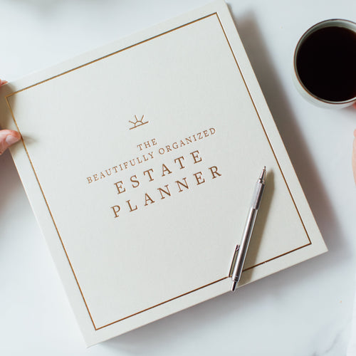 Beautifully Organized Estate Planner