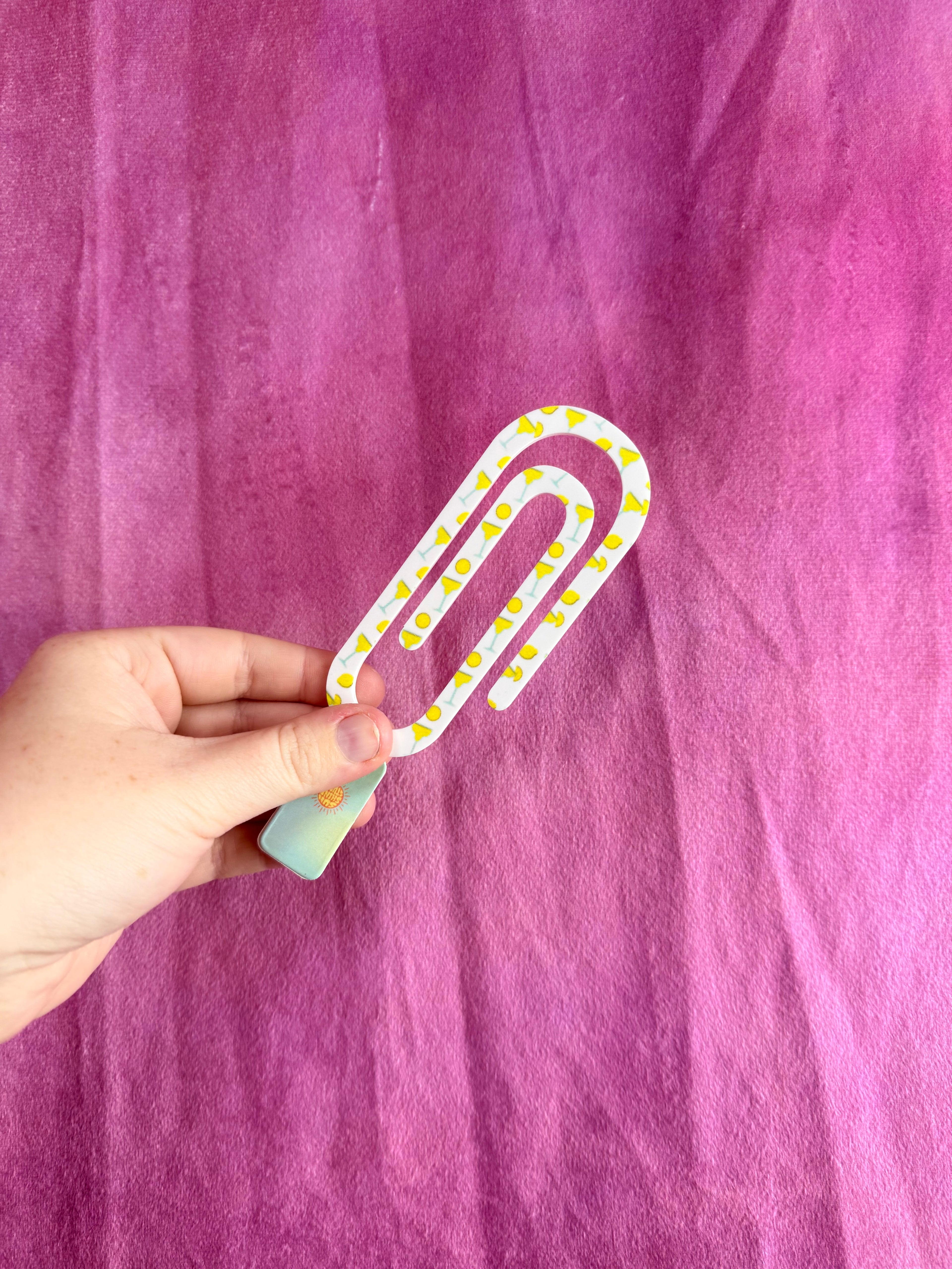 Colorful Jumbo Paperclips